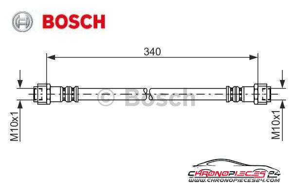 Achat de BOSCH 1 987 476 118 Flexible de frein pas chères