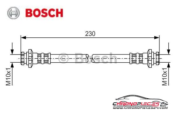 Achat de BOSCH 1 987 476 137 Flexible de frein pas chères