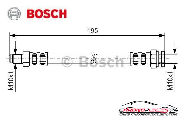 Achat de BOSCH 1 987 476 152 Flexible de frein pas chères