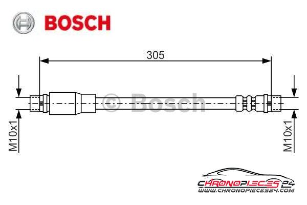 Achat de BOSCH 1 987 476 171 Flexible de frein pas chères