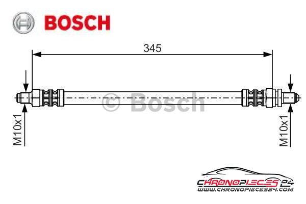 Achat de BOSCH 1 987 476 176 Flexible de frein pas chères