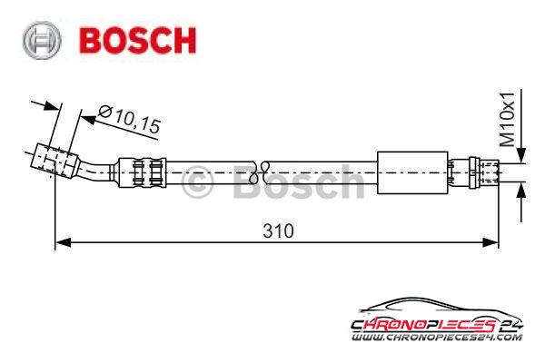 Achat de BOSCH 1 987 476 202 Flexible de frein pas chères