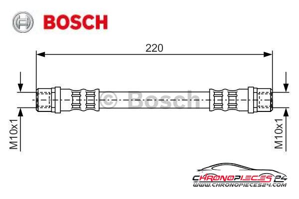 Achat de BOSCH 1 987 476 203 Flexible de frein pas chères