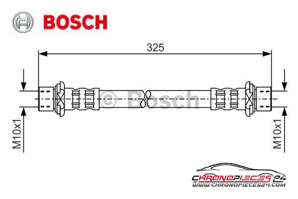 Achat de BOSCH 1 987 476 205 Flexible de frein pas chères