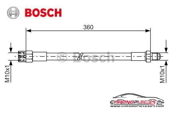 Achat de BOSCH 1 987 476 235 Flexible de frein pas chères