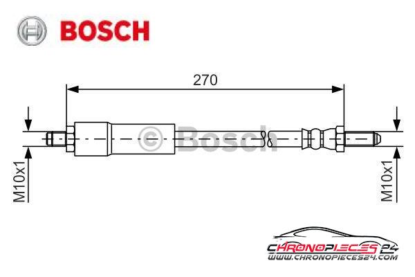 Achat de BOSCH 1 987 476 262 Flexible de frein pas chères