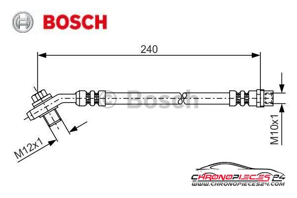 Achat de BOSCH 1 987 476 332 Flexible de frein pas chères