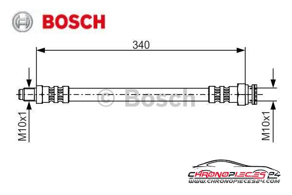 Achat de BOSCH 1 987 476 393 Flexible de frein pas chères