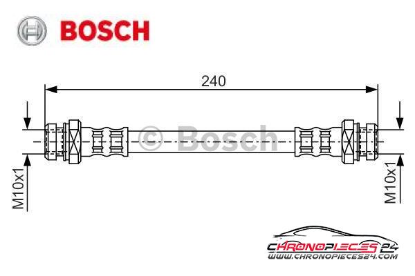 Achat de BOSCH 1 987 476 395 Flexible de frein pas chères