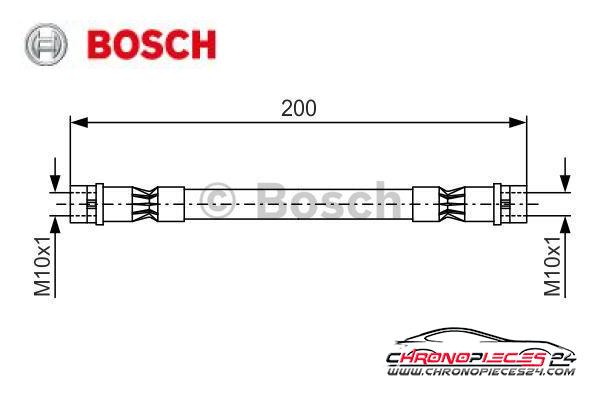 Achat de BOSCH 1 987 476 402 Flexible de frein pas chères