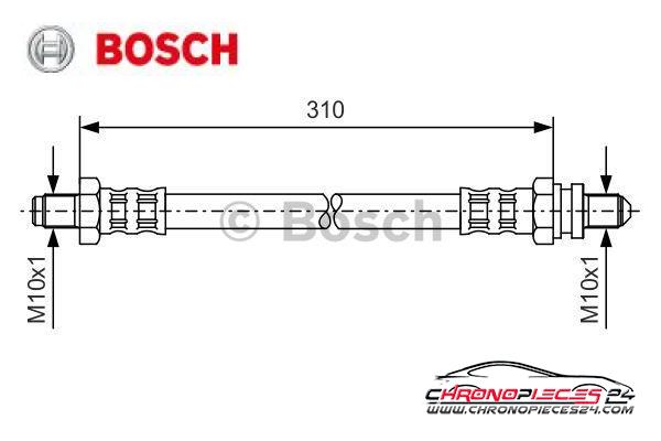 Achat de BOSCH 1 987 476 407 Flexible de frein pas chères