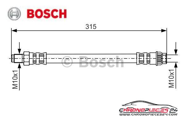 Achat de BOSCH 1 987 476 558 Flexible de frein pas chères