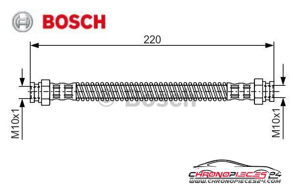 Achat de BOSCH 1 987 476 560 Flexible de frein pas chères