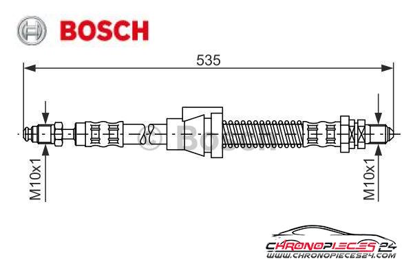 Achat de BOSCH 1 987 476 604 Flexible de frein pas chères