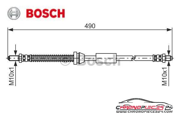 Achat de BOSCH 1 987 476 607 Flexible de frein pas chères