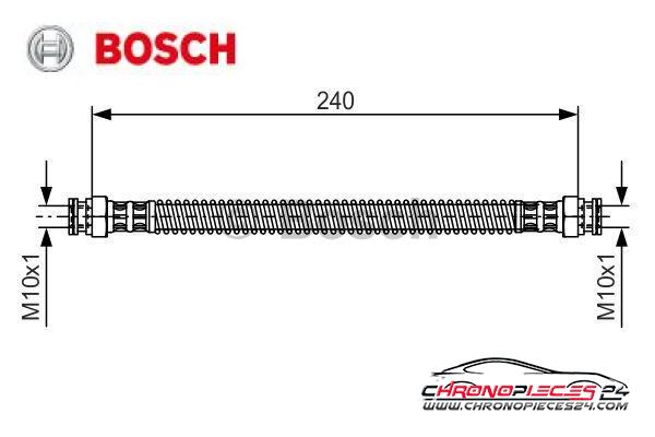 Achat de BOSCH 1 987 476 676 Flexible de frein pas chères