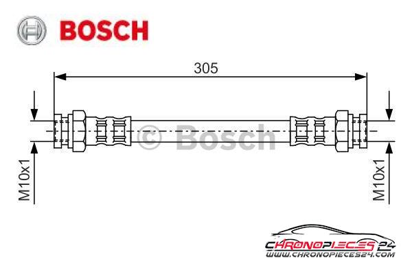 Achat de BOSCH 1 987 476 678 Flexible de frein pas chères