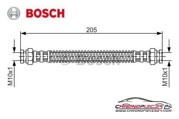 Achat de BOSCH 1 987 476 686 Flexible de frein pas chères