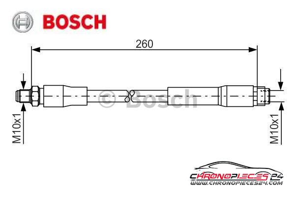 Achat de BOSCH 1 987 476 760 Flexible de frein pas chères