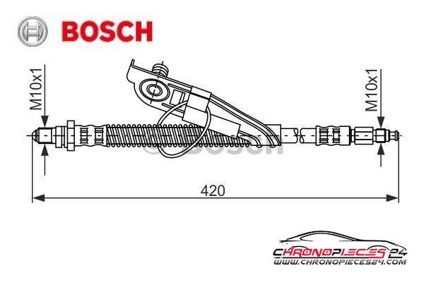 Achat de BOSCH 1 987 476 817 Flexible de frein pas chères