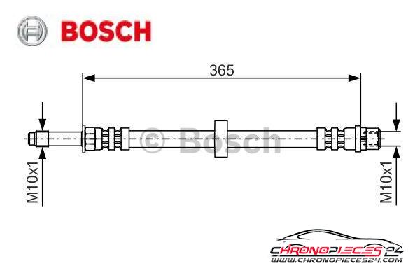 Achat de BOSCH 1 987 476 851 Flexible de frein pas chères