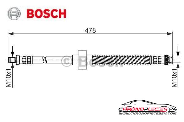 Achat de BOSCH 1 987 476 868 Flexible de frein pas chères