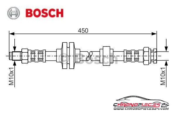 Achat de BOSCH 1 987 476 880 Flexible de frein pas chères