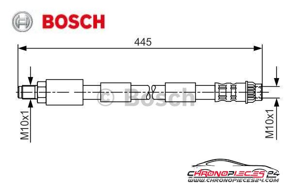 Achat de BOSCH 1 987 476 912 Flexible de frein pas chères