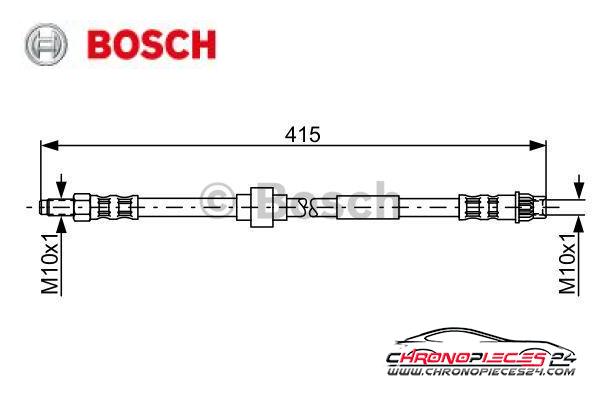 Achat de BOSCH 1 987 481 165 Flexible de frein pas chères