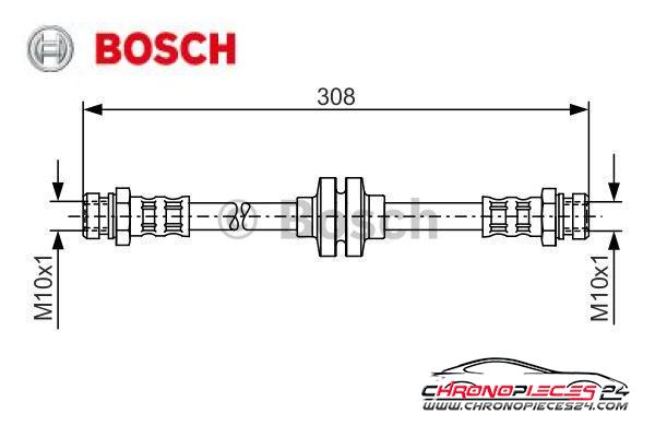 Achat de BOSCH 1 987 481 185 Flexible de frein pas chères