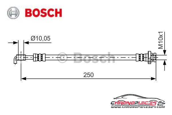 Achat de BOSCH 1 987 481 434 Flexible de frein pas chères