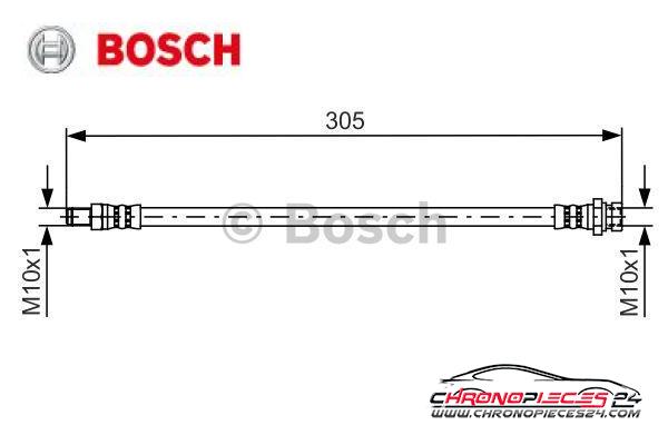 Achat de BOSCH 1 987 481 442 Flexible de frein pas chères