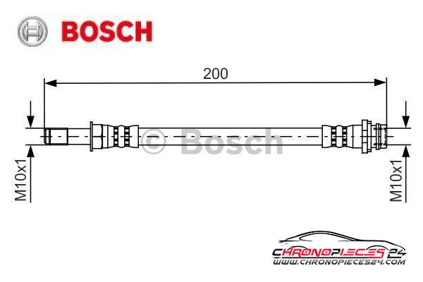 Achat de BOSCH 1 987 481 443 Flexible de frein pas chères