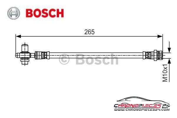 Achat de BOSCH 1 987 481 519 Flexible de frein pas chères