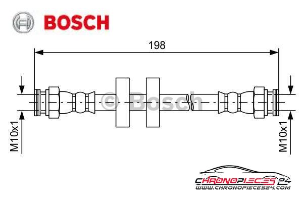 Achat de BOSCH 1 987 481 581 Flexible de frein pas chères