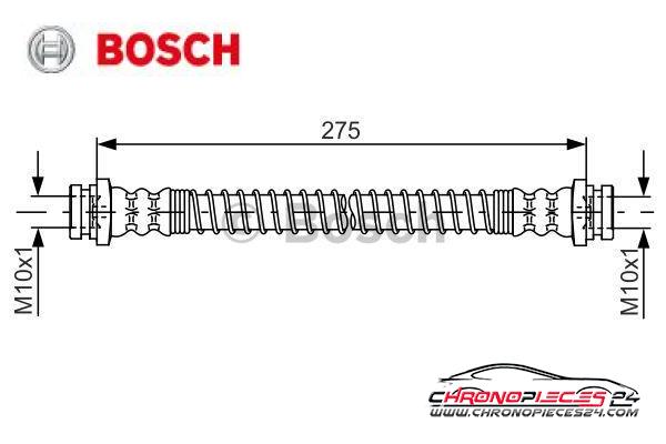 Achat de BOSCH 1 987 481 802 Flexible de frein pas chères