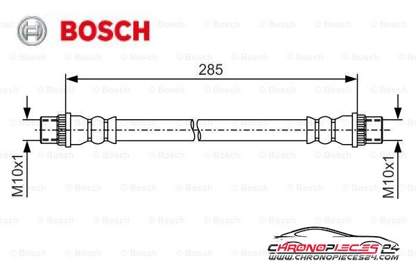 Achat de BOSCH 1 987 481 A12 Flexible de frein pas chères