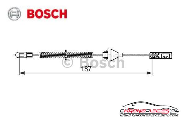 Achat de BOSCH 1 987 482 382 Tirette à câble, frein de stationnement pas chères