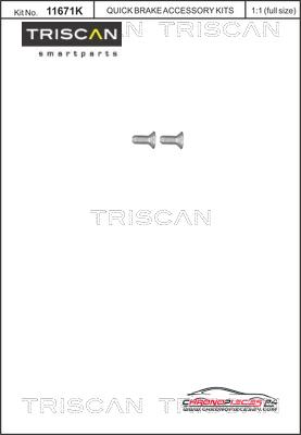 Achat de TRISCAN 8105 116012 Vis, disque de frein  pas chères