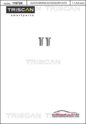 Achat de TRISCAN 8105 116013 Vis, disque de frein  pas chères