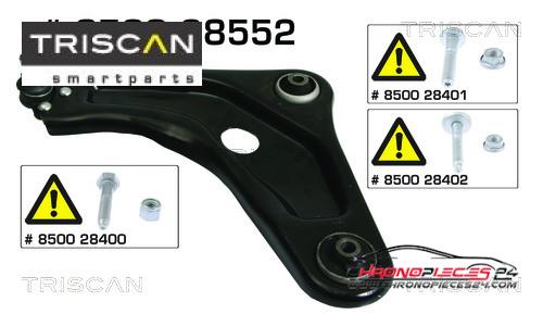 Achat de TRISCAN 8500 28552 Bras de liaison, suspension de roue pas chères