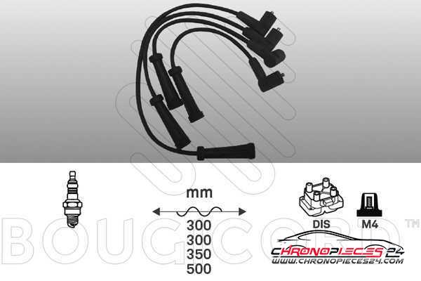 Achat de BOUGICORD 2459 Kit de câbles d'allumage pas chères