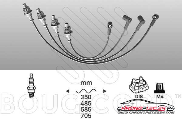 Achat de BOUGICORD 4331 Kit de câbles d'allumage pas chères