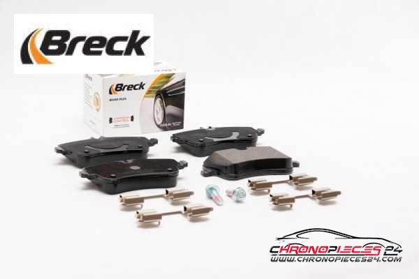 Achat de BRECK 23144 00 701 20 Kit de plaquettes de frein, frein à disque pas chères