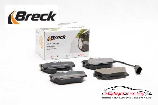 Achat de BRECK 23224 00 702 10 Kit de plaquettes de frein, frein à disque pas chères