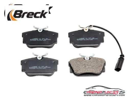 Achat de BRECK 23224 00 702 10 Kit de plaquettes de frein, frein à disque pas chères