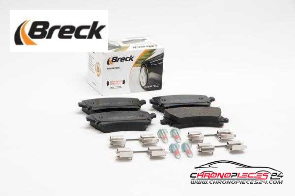 Achat de BRECK 23326 00 702 00 Kit de plaquettes de frein, frein à disque pas chères