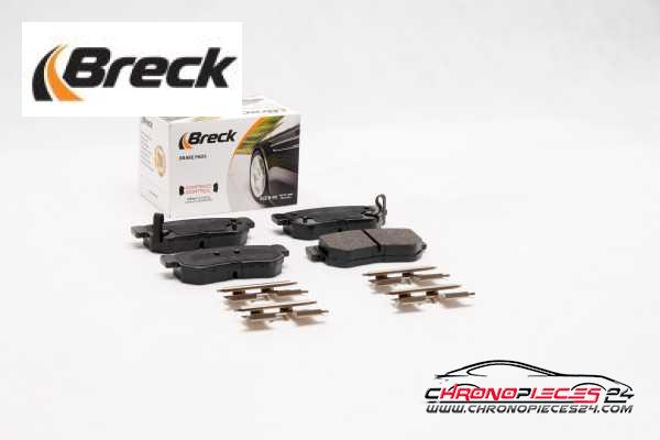 Achat de BRECK 23543 00 704 10 Kit de plaquettes de frein, frein à disque pas chères