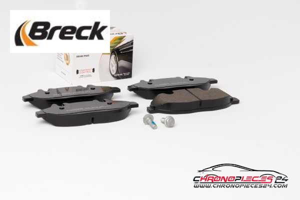 Achat de BRECK 24007 00 703 00 Kit de plaquettes de frein, frein à disque pas chères