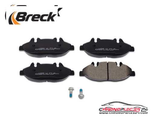 Achat de BRECK 24007 00 703 00 Kit de plaquettes de frein, frein à disque pas chères